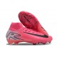 Nike Air Zoom Mercurial Superfly 10 Elite FG Rosa Nero Bianco