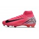 Nike Air Zoom Mercurial Superfly 10 Elite FG Rosa Nero Bianco