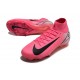 Nike Air Zoom Mercurial Superfly 10 Elite FG Rosa Nero Bianco