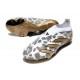 Scarpa adidas Predator Elite Senza Lacci FG Oro Metallizzato Bianco Grigio