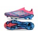 adidas F50+ Senza Lacci FG Solar Blu Ftwr Bianco Solar Rosa