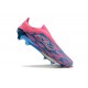 adidas F50+ Senza Lacci FG Solar Blu Ftwr Bianco Solar Rosa