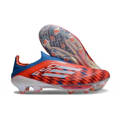 adidas F50+ Senza Lacci FG Rosso Blu Bianco