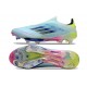 adidas F50+ Senza Lacci FG Almost Blu Semi Blu Lucido Semi Giallo Solare