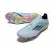 adidas F50+ Senza Lacci FG Almost Blu Semi Blu Lucido Semi Giallo Solare