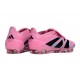 Adidas Predator Elite Fold-over Tongue FG Rosa Nero