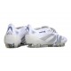 Adidas Predator Elite Fold-over Tongue FG Bianco Argento Metallico Royal Acceso