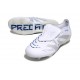 Adidas Predator Elite Fold-over Tongue FG Bianco Argento Metallico Royal Acceso