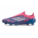 Scarpe adidas F50 Elite Laceless FG Solar Blu Ftwr Bianco Solar Rosa