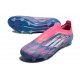 Scarpe adidas F50 Elite Laceless FG Solar Blu Ftwr Bianco Solar Rosa