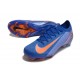 Scarpe Nike Zoom Mercurial Vapor XVI Elite FG Blu Arancio