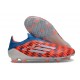 Scarpe adidas F50 Elite Laceless FG Rosso Blu Bianco