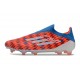 Scarpe adidas F50 Elite Laceless FG Rosso Blu Bianco