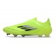 Scarpe adidas F50 Elite Laceless FG Volt Nero